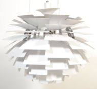 AFTER POUL HENNINGSEN A CONTEMPORARY ARTICHOKE LAMP