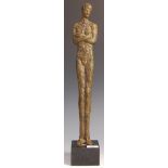 LATE 20TH CENTURY FIGURAL SCULPTURE IN THE MANNER OF A. GIACOMETTI