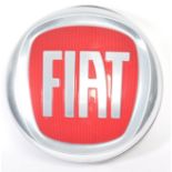 ORIGINAL 1990'S FIAT CAR BADGE SHOWROOM LIGHT BOX ADVERTISING SIGN