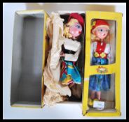 Two vintage toy Pelham puppets to include Tyrolean