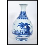 A 20th Century Chinese blue and white porcelain va