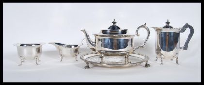 A collection of 20th Century silver plate items to