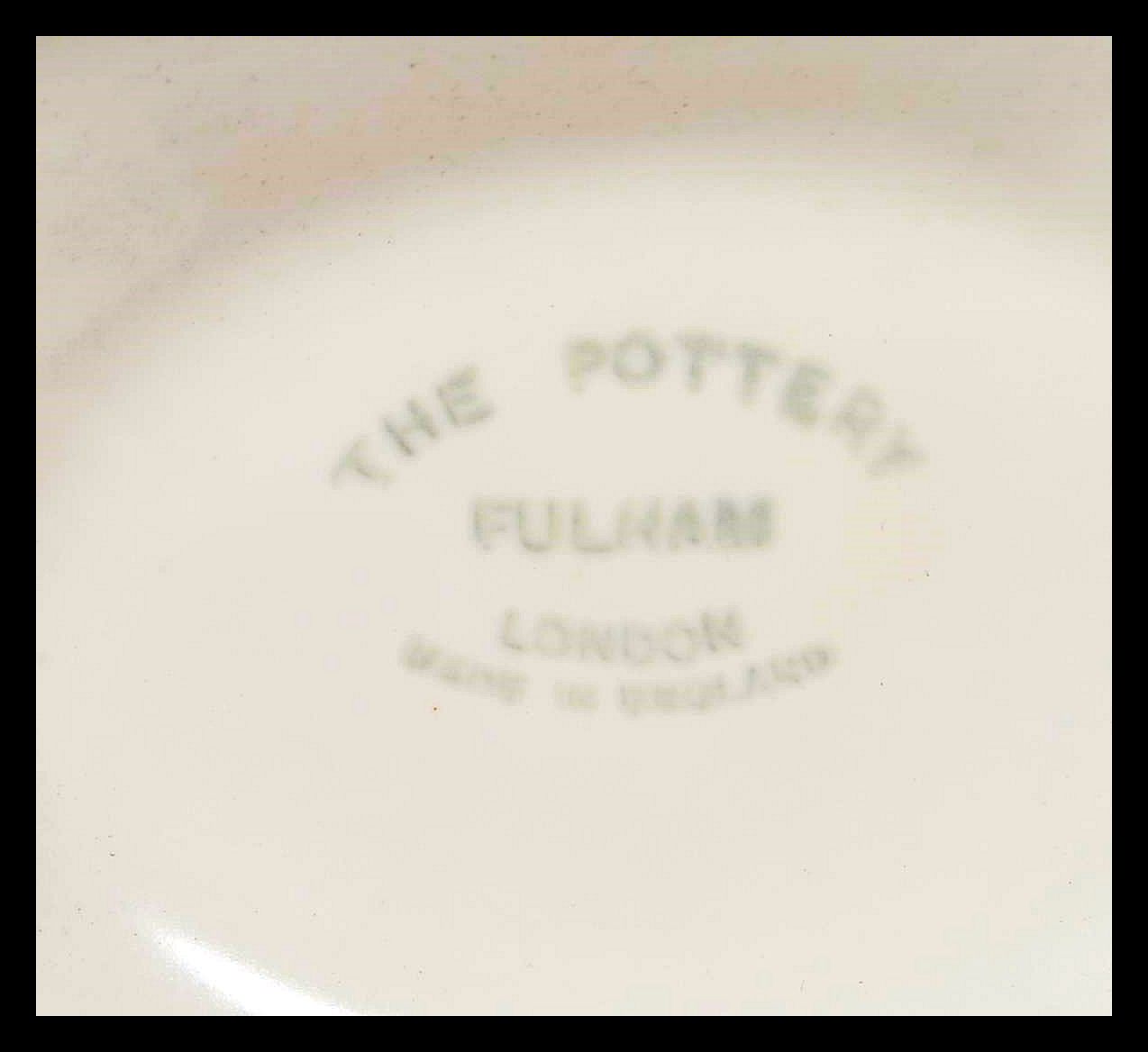 A early 20th century cream glazed pottery plant va - Image 6 of 6