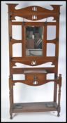 VICTORIAN 19TH CENTURY ARTS & CRAFTS GOLDEN OAK HA