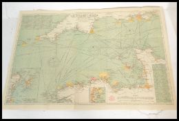 Four late 19th / early 20th Century marine charts