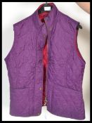 A ladies quilted Gilet by barbour, UK size 16, poc