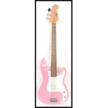 A four string electric bass guitar by swift having