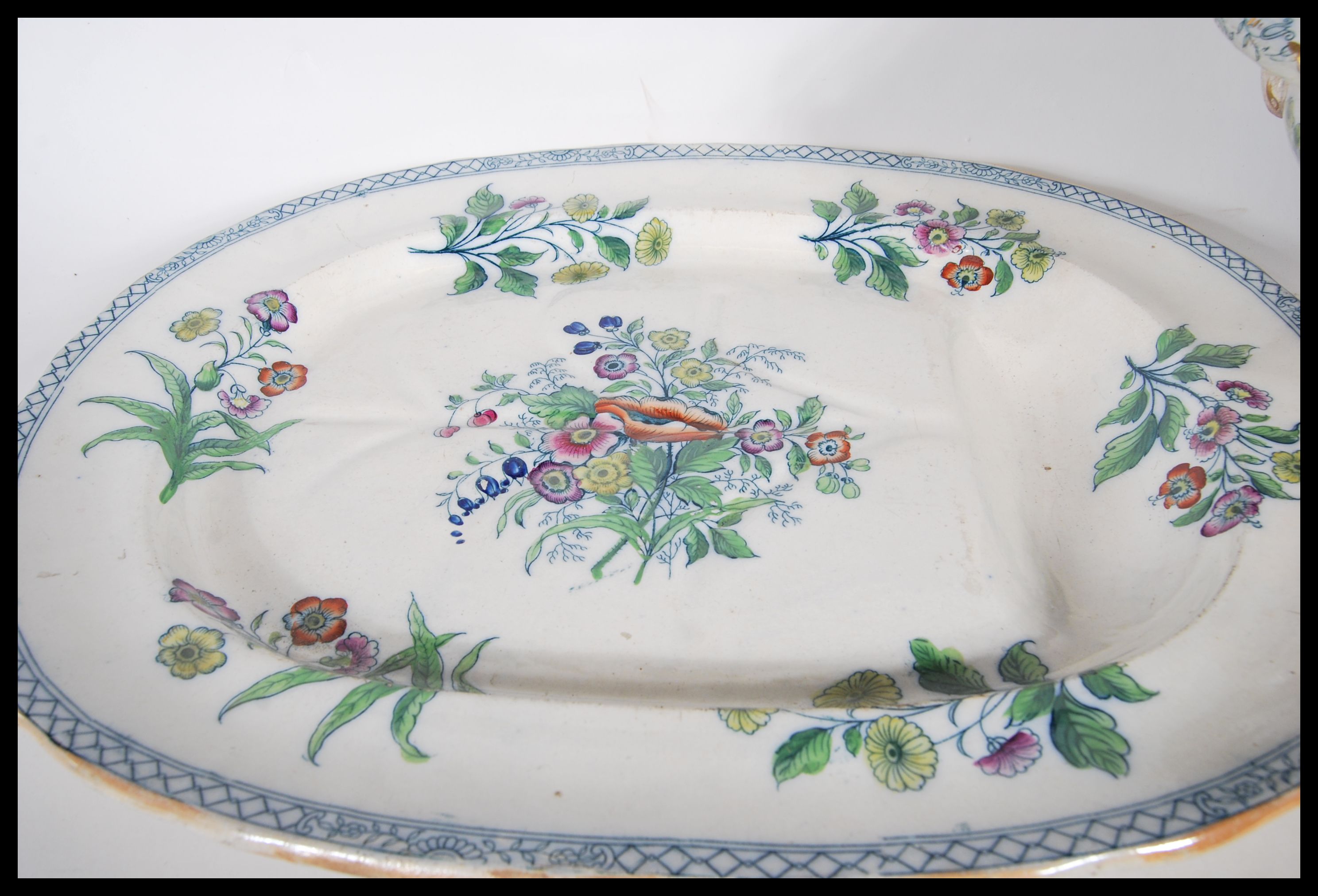 A 19th Century Victorian tureen and cover along wi - Image 5 of 8