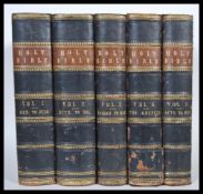 A late 19th early 20th Century six Volume Set of M