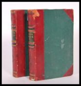 Two volumes of the 19th Century novel ' Dynevor Te