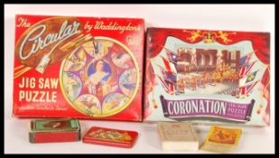 Two vintage mid 20th Century jigsaw puzzles to inc