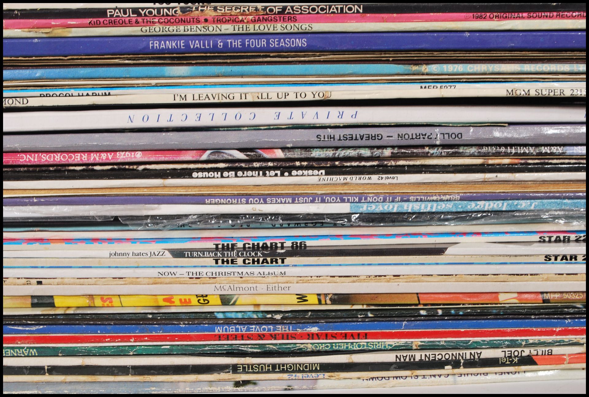 A collection of vinyl long play LP record albums featuring several artists and genres to include - Bild 6 aus 14
