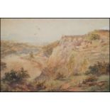 Horatio Pearson ( British 19th century )  An unframed watercolour painting ' entitled The Avon &