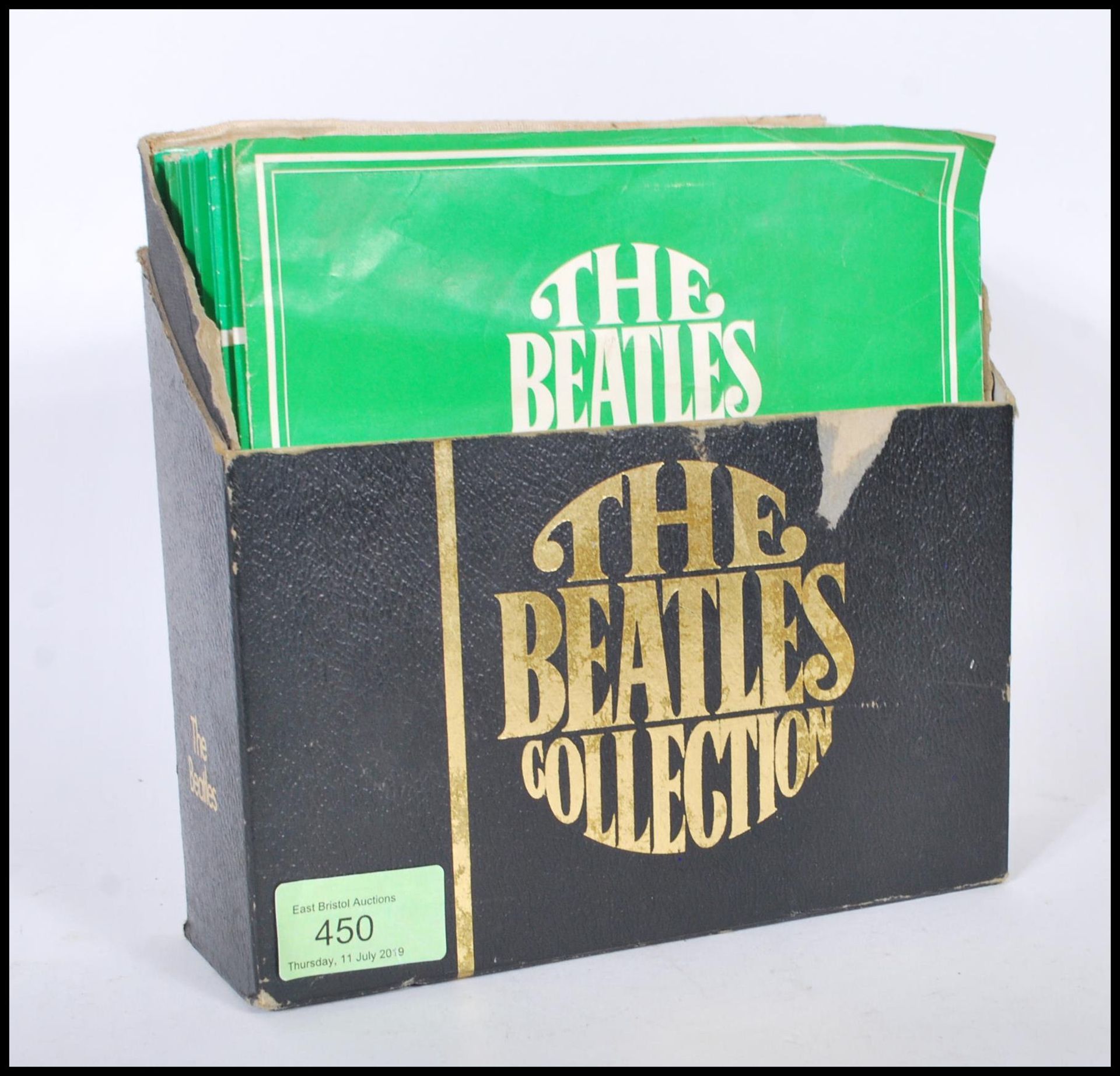 The Beatles Collection - Singles 7 inch 45 RPM 1962-1970 in a cardboard leatherette case with gilt - Bild 9 aus 9