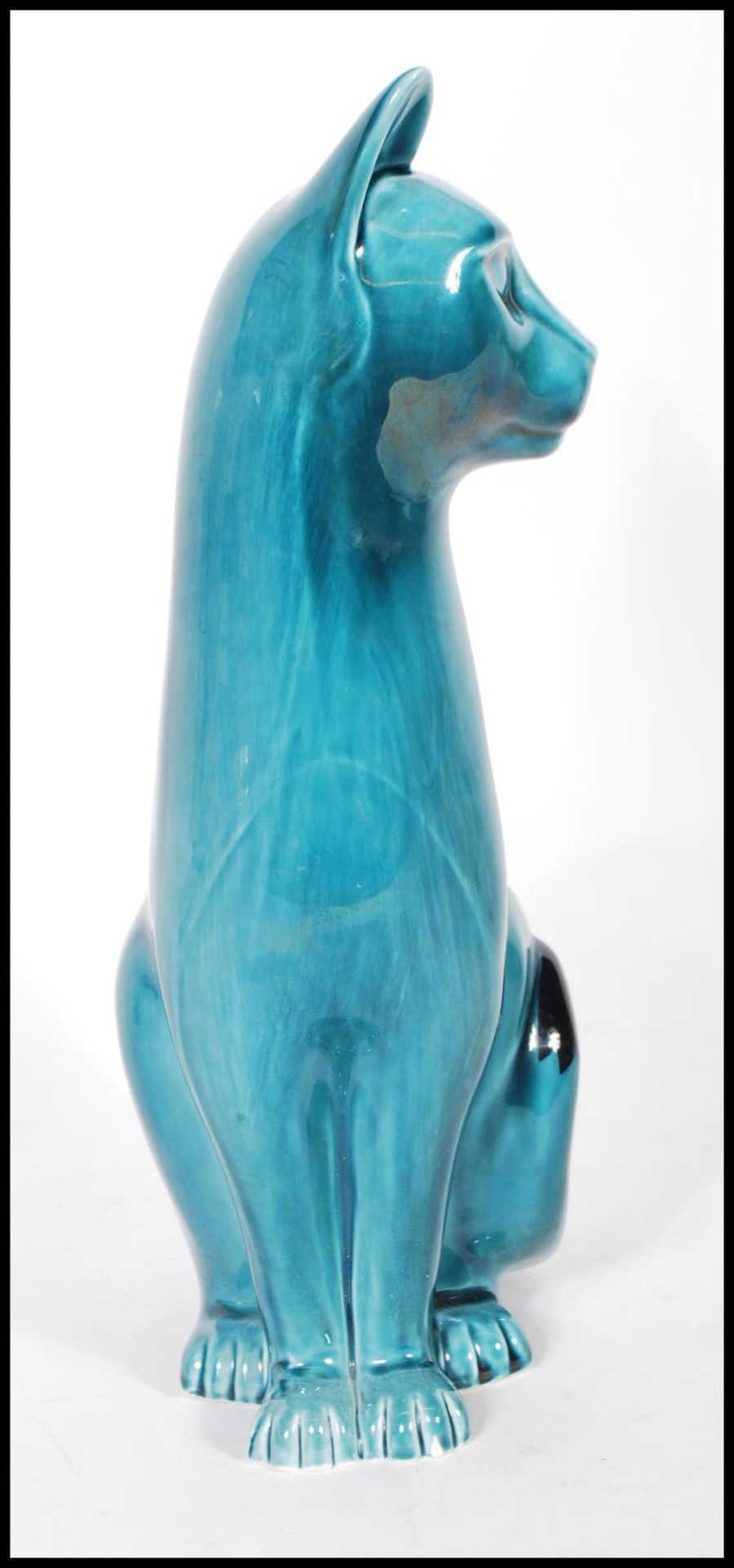 A Poole studio pottery ceramic figurine modelled a - Image 2 of 6