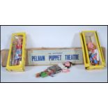 GROUP OF THREE VINTAGE PELHAM PUPPETS WITH PUPPET