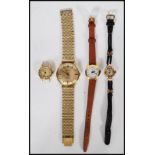 A collection of vintage watches to include a Limit of Switzerland 17 jewels incabloc watch, a