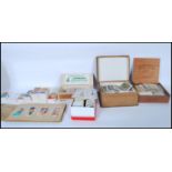 A selection of loose vintage cigarette cards to include part sets, some full or near full sets and