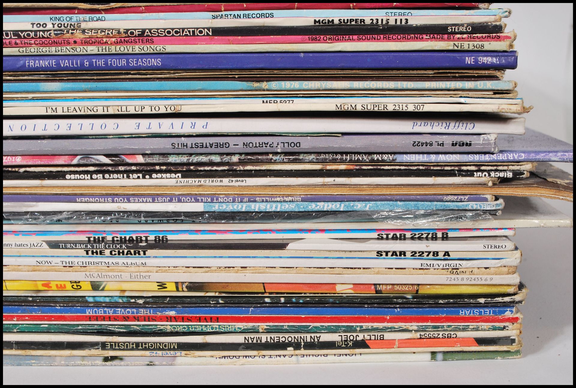 A collection of vinyl long play LP record albums featuring several artists and genres to include - Bild 8 aus 14