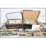 Vintage / antique world view postcards.Majority WWI - WWII. Large quantity around 1,400 standard