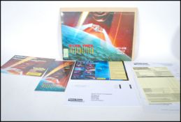Star Trek Insurrection Limited Edition Character Set complete with 10 character cards.