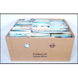 Massive postcard accumulation in banana box . Approx 5,000+ worldwide views. Used & unused