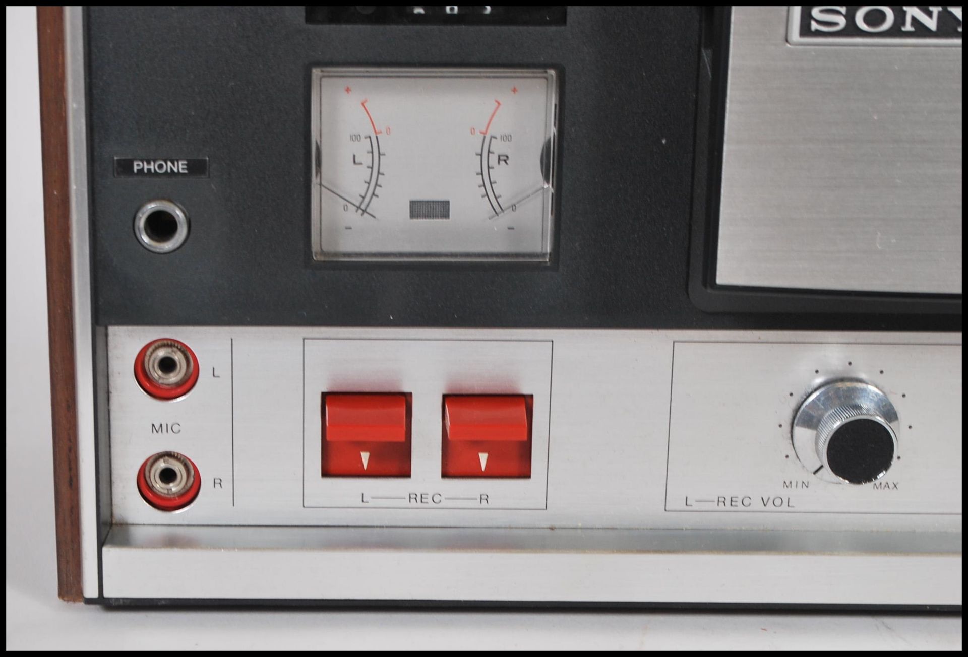 A vintage retro 20th Century Sony TC 252 Stereo Tapecorder retaining original box, instructions - Bild 4 aus 6