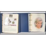 A collection of Westminster coins over two albums, the collections to include Diana Princess of