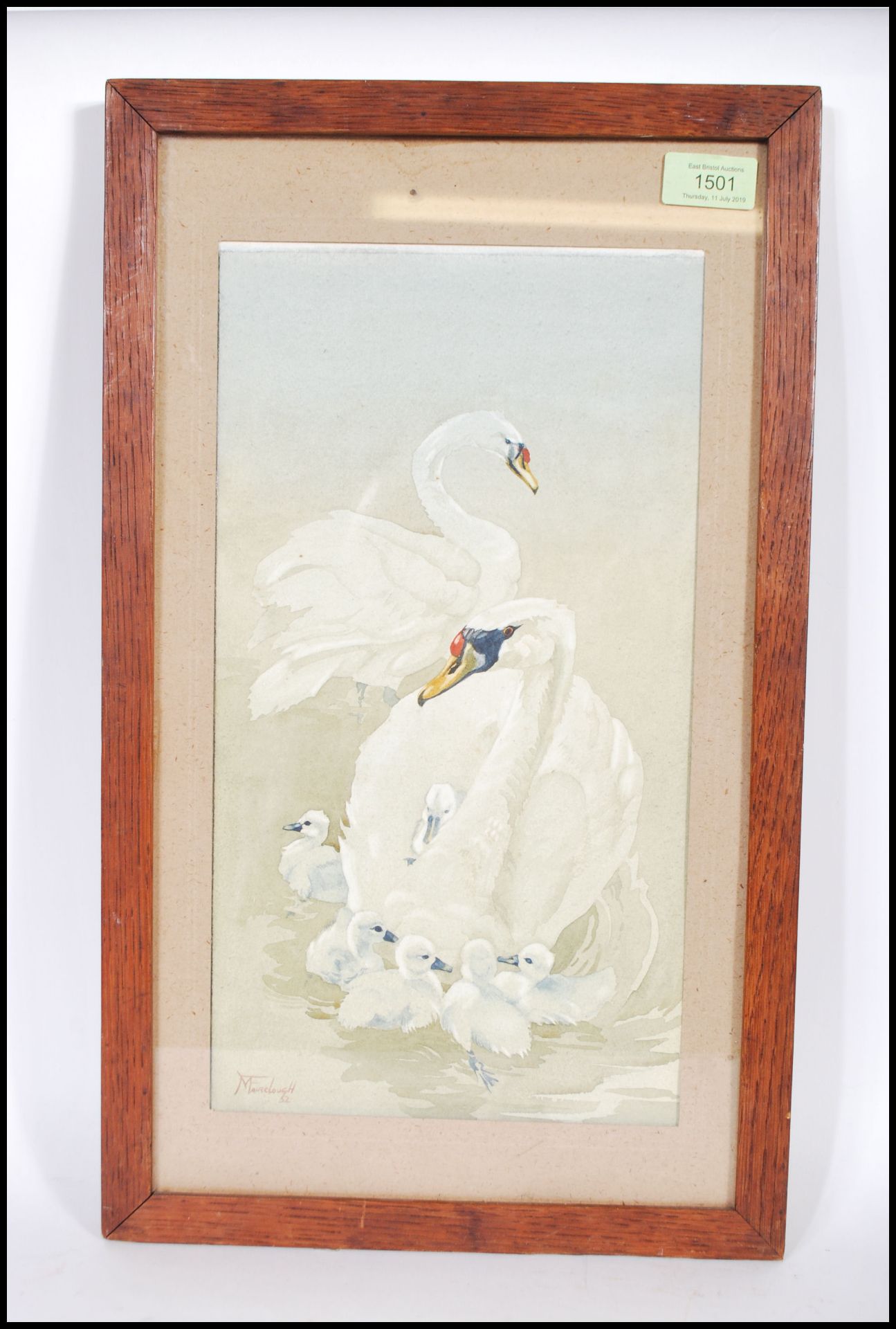 Mary Fairclough (20th Century) - A watercolour pai - Image 2 of 7