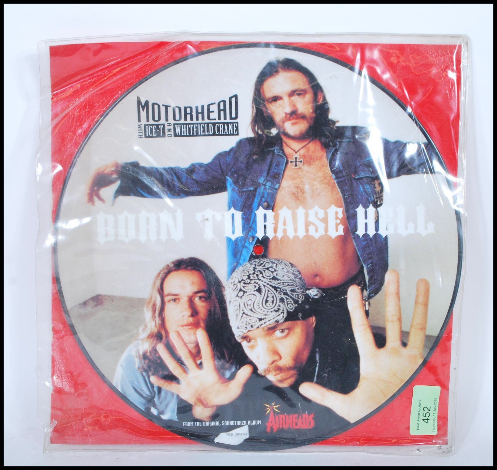 A Motorhead with Ice-T and Whitfield Crane ' Born to Raise Hell ' from the original soundtrack album