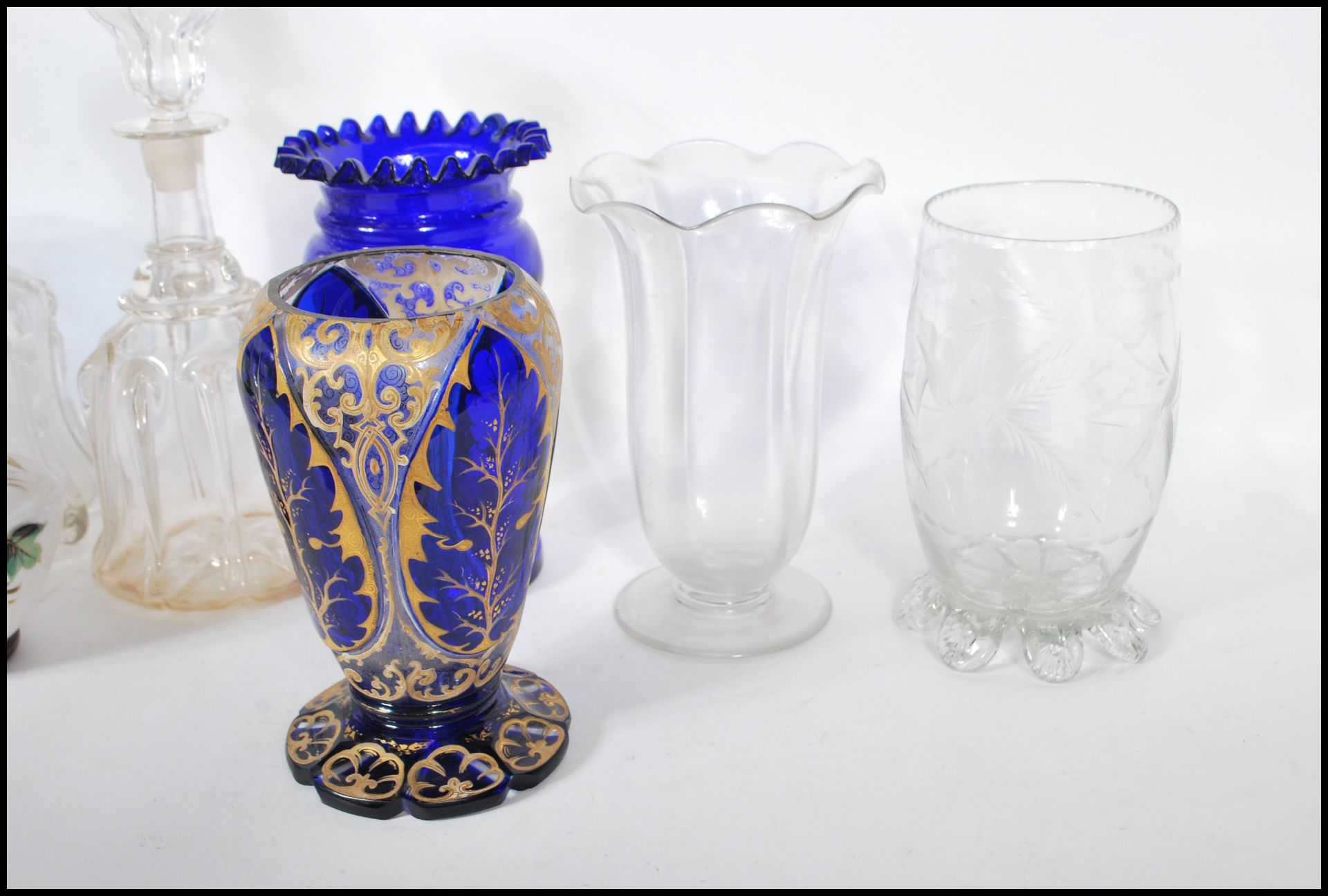 A collection of glassware dating from the 19th Cen - Bild 4 aus 6