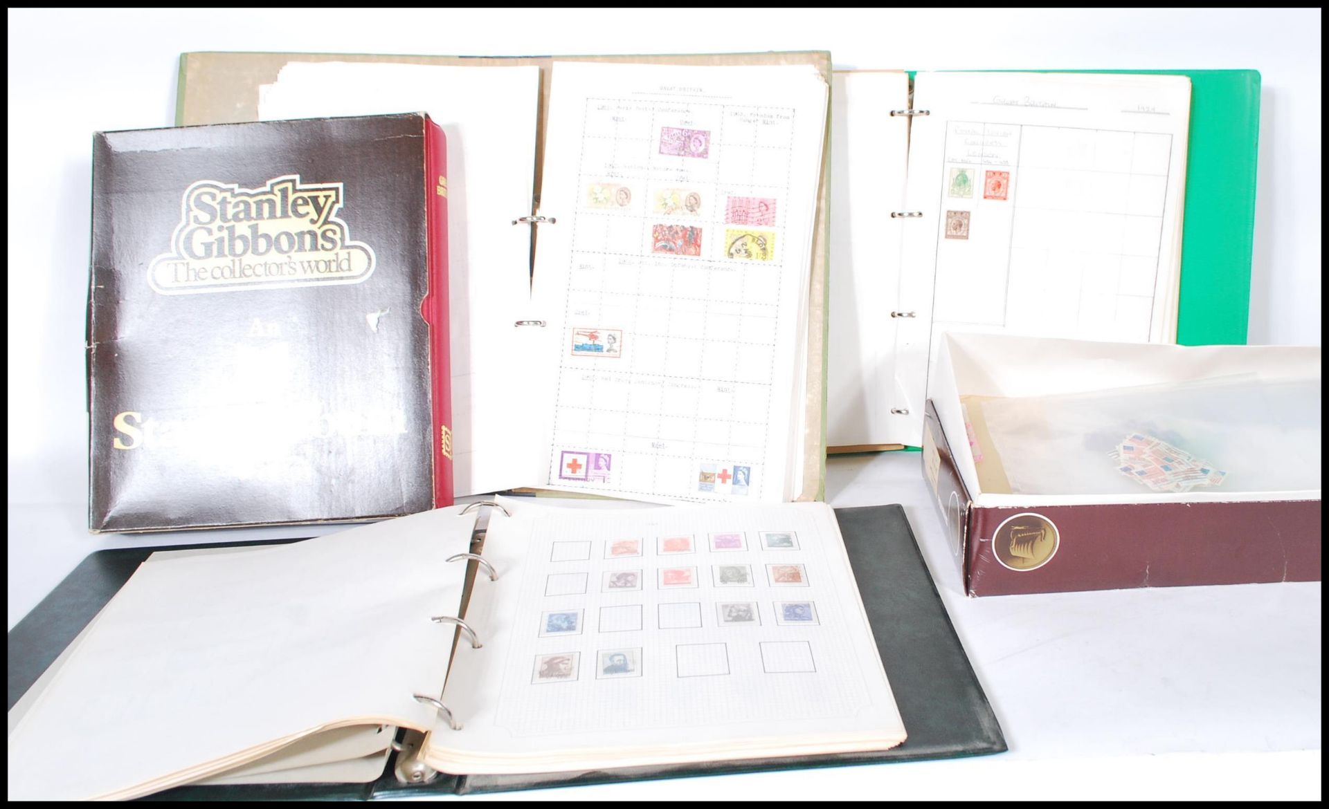 A large collection of stamps dating from the 19th Century to include albums and loose. The stamps