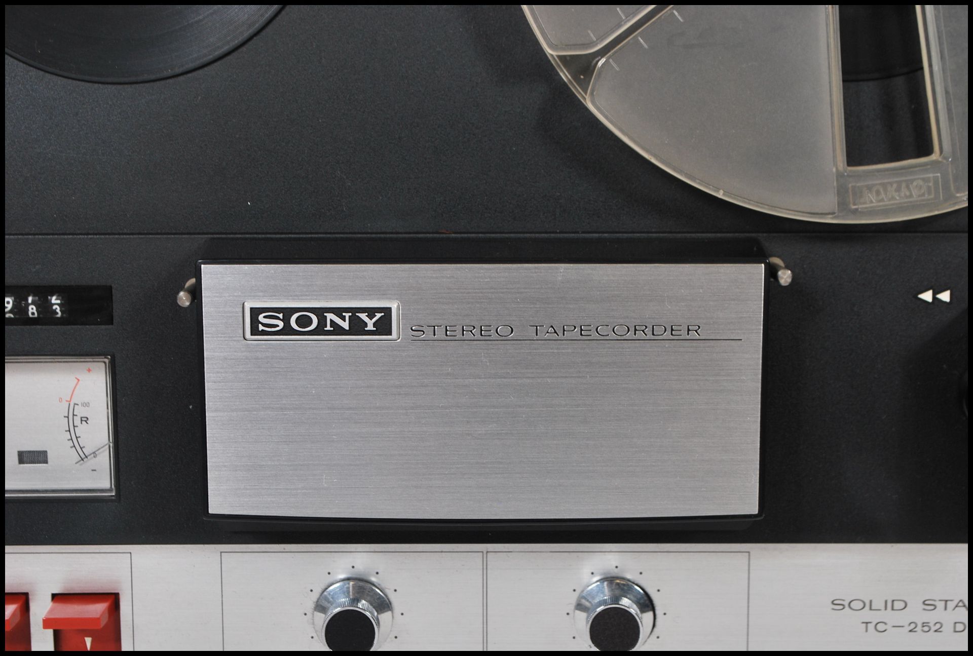 A vintage retro 20th Century Sony TC 252 Stereo Tapecorder retaining original box, instructions - Bild 6 aus 6