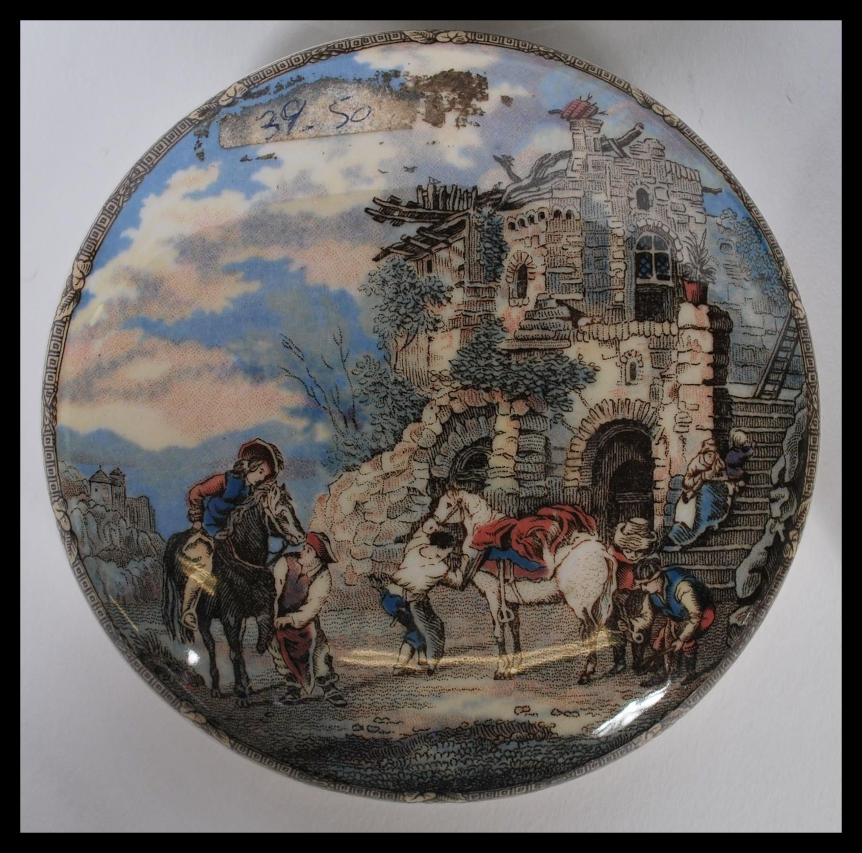 A group of Prattware 19th Century Victorian cerami - Image 7 of 9