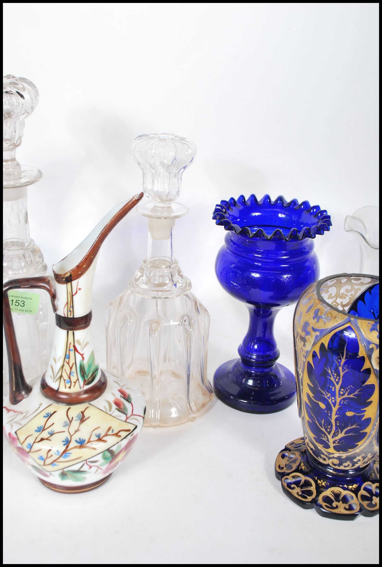 A collection of glassware dating from the 19th Cen - Bild 5 aus 6