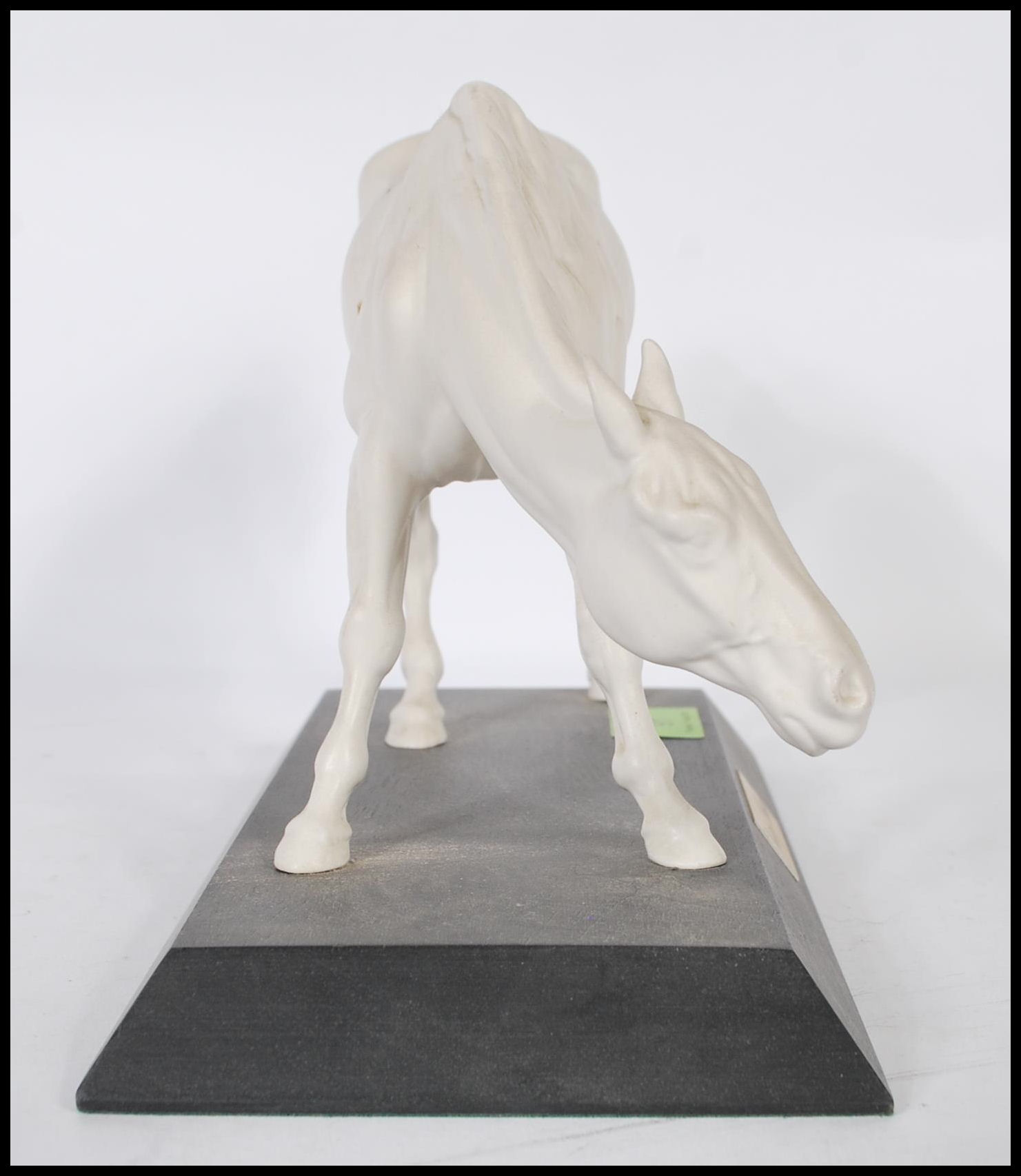 A modern Beswick porcelain figurine entitled ‘ The spirit of Nature ‘ being mounted on plinth and - Image 2 of 6