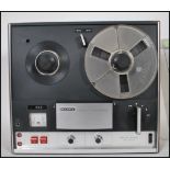 A vintage retro 20th Century Sony TC 252 Stereo Tapecorder retaining original box, instructions