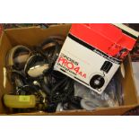 A collection of vintage 20th Century headphones to include a p[air of Koss Pro 4AA x 3, Koss K / 6A,