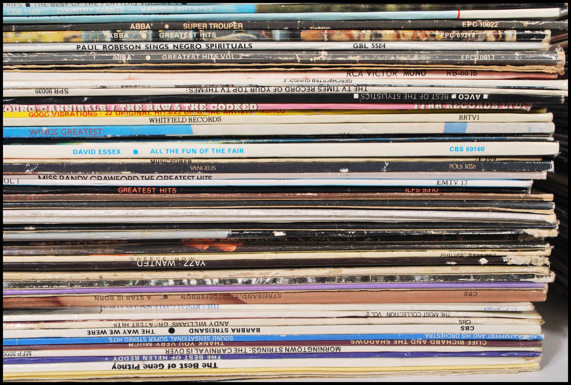 A collection of vinyl long play LP record albums featuring several artists and genres to include - Bild 12 aus 14