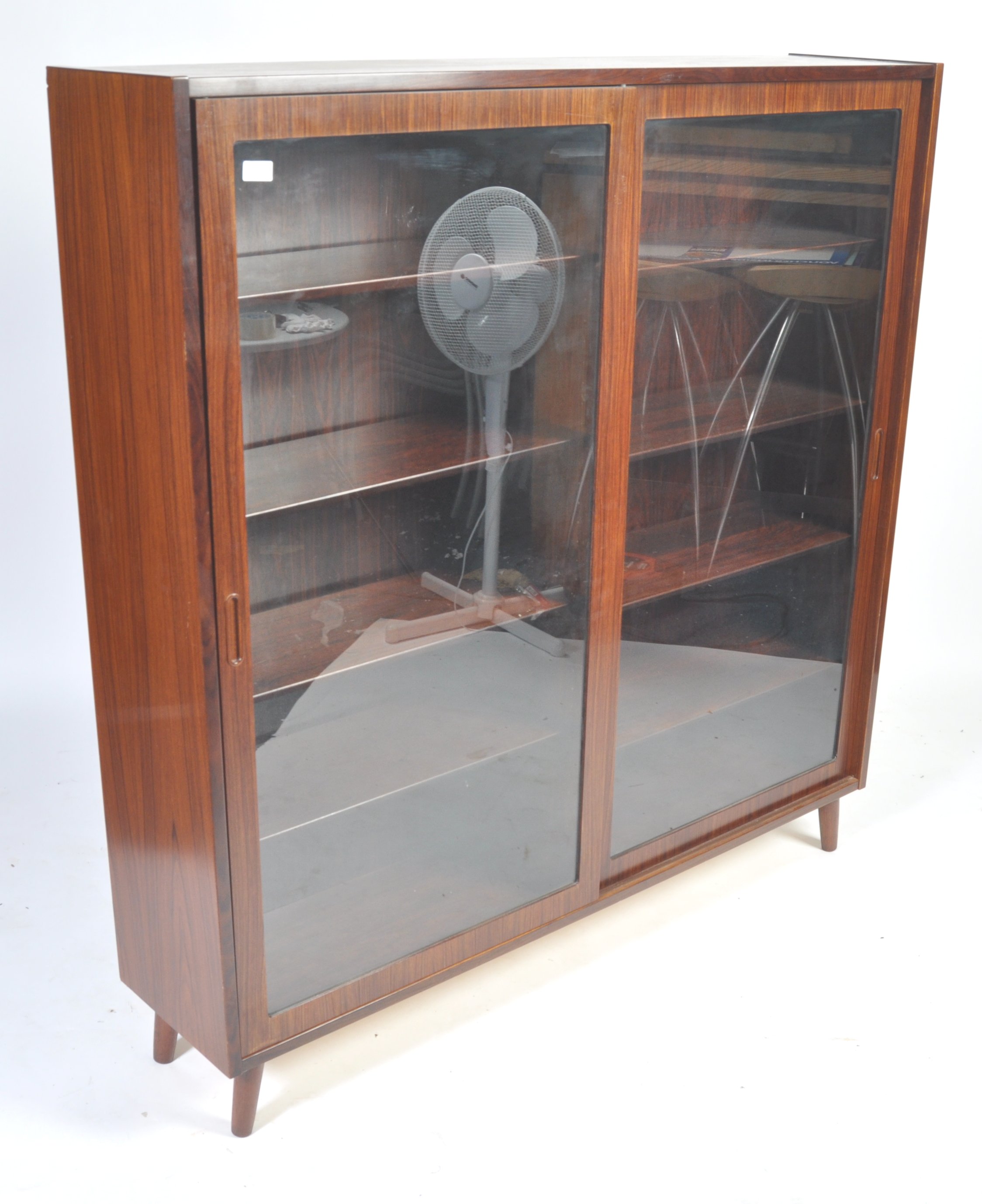 DANISH MID 20TH CENTURY TEAK WOOD LIBRARY BOOKCASE - Image 2 of 4