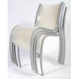 KARTELL FPE STACKING DINING / SIDE CHAIRS BY RON A