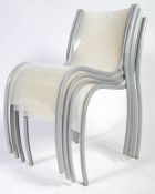 KARTELL FPE STACKING DINING / SIDE CHAIRS BY RON A