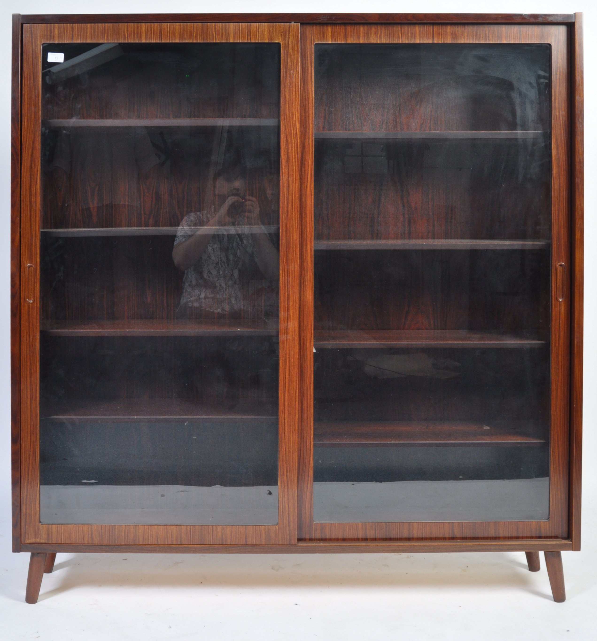 DANISH MID 20TH CENTURY TEAK WOOD LIBRARY BOOKCASE