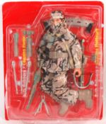 A South American or Spanish made Action Man style 1/6 scale military toy figure, circa 2000. Factory