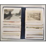 A album of postcards dating from the early 20th Century to include military examples, The Pleasure