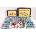 COLLECTION OF VINTAGE DIECAST IN MATCHBOX CARRY CASES