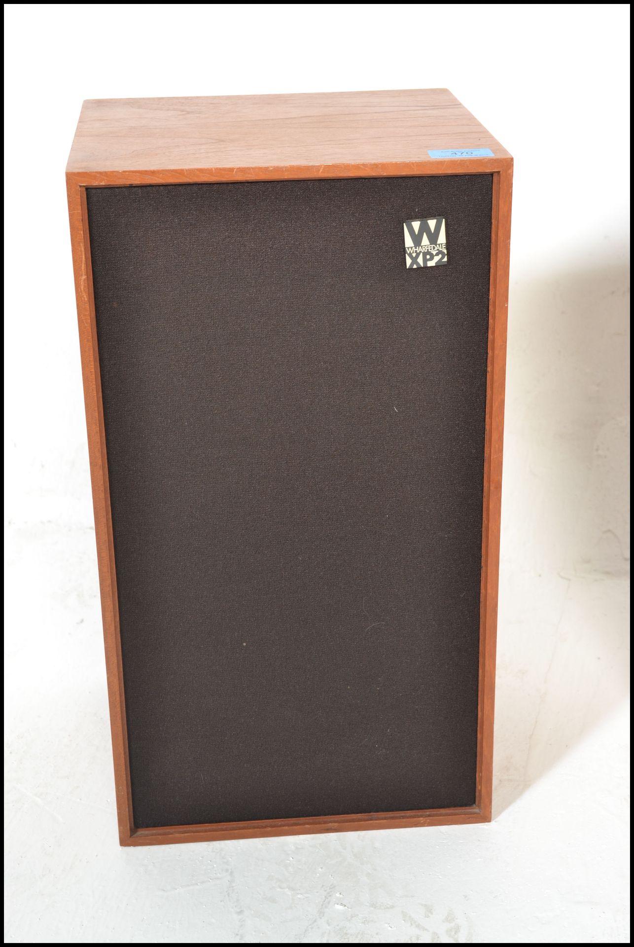 A pair of 1970's / 20th century teak wood cased Wharfedale Linton speakers XP2 35w. Teak cased - Bild 3 aus 6