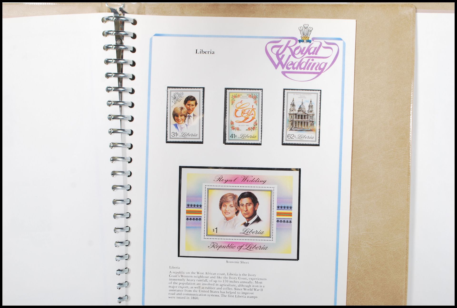 Two albums of commemorative Royal Wedding Lady Diana Spencer and the Prince of Wales post decimal - Image 6 of 12