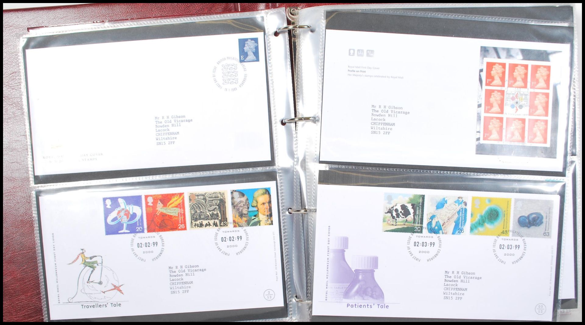 A album of Great Britain first day covers contained in a Royal mail album, 1998-2002 approx 72 - Image 3 of 8