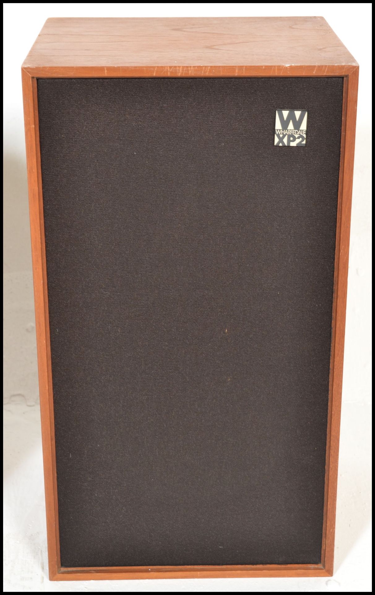 A pair of 1970's / 20th century teak wood cased Wharfedale Linton speakers XP2 35w. Teak cased - Bild 2 aus 6